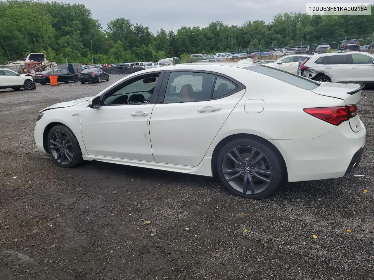 2019 Acura Tlx Technology VIN: 19UUB3F61KA002184 Lot: 56479445