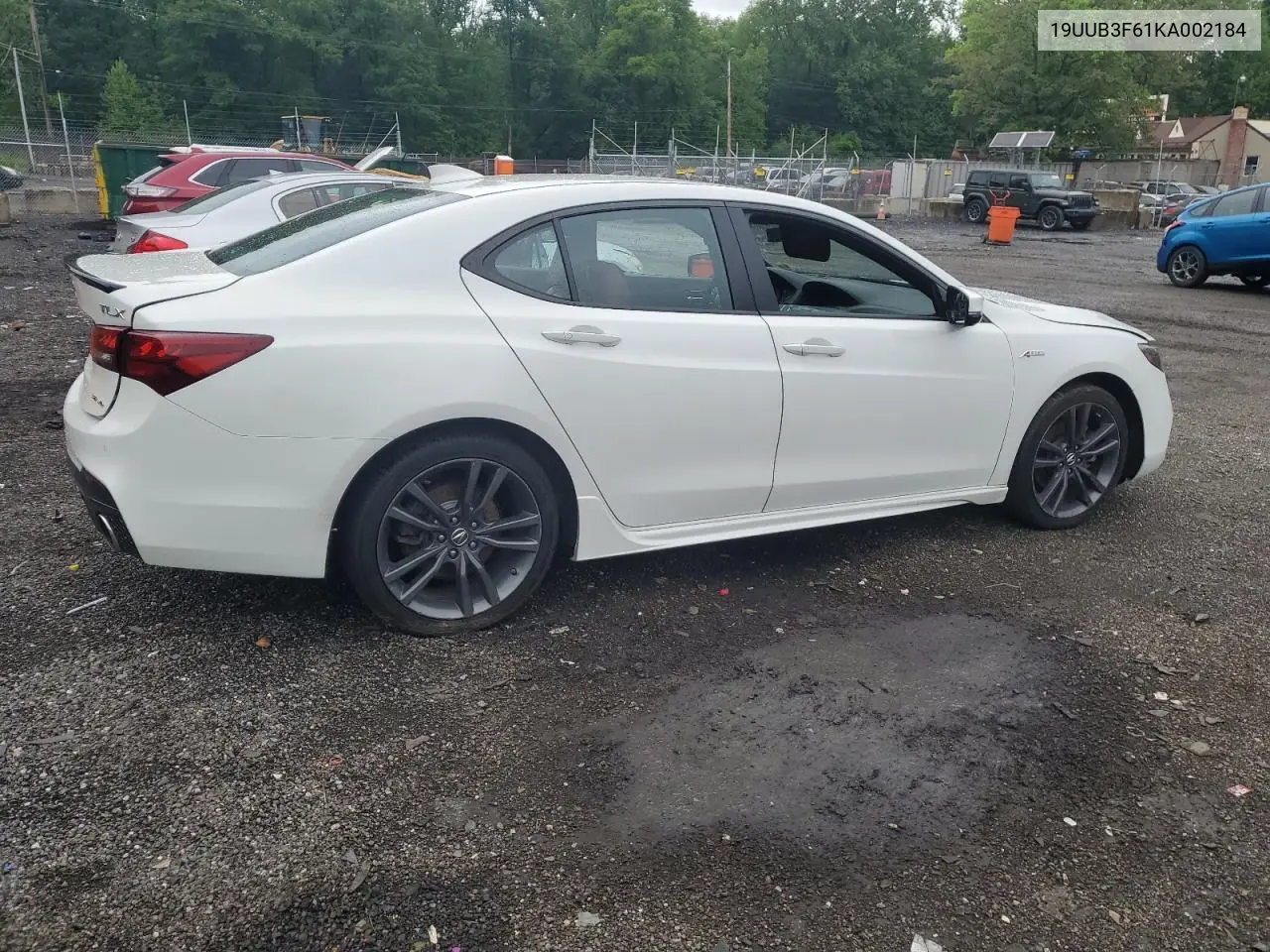 2019 Acura Tlx Technology VIN: 19UUB3F61KA002184 Lot: 56479445