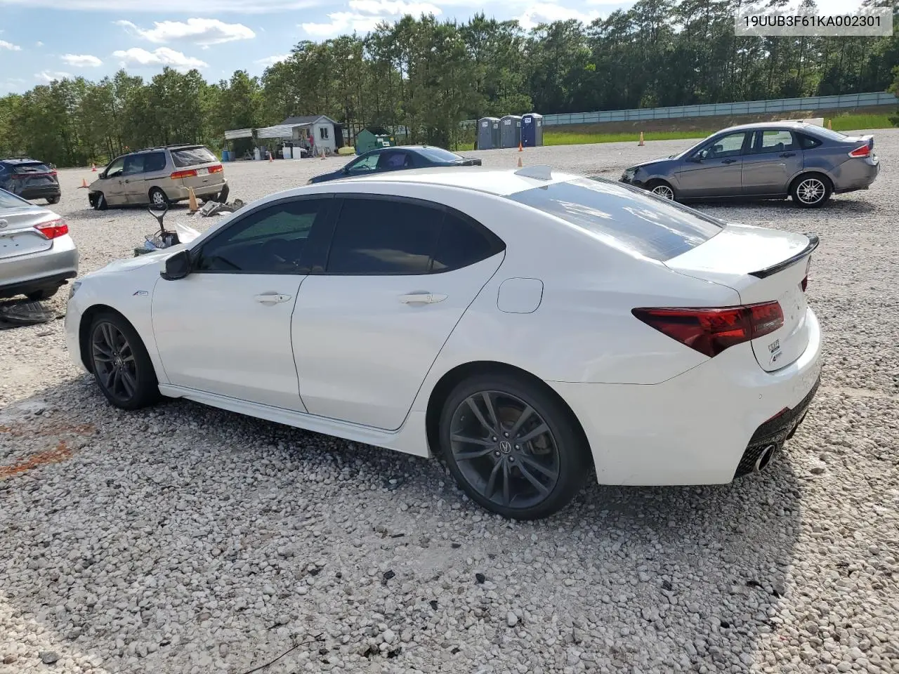 2019 Acura Tlx Technology VIN: 19UUB3F61KA002301 Lot: 56480095