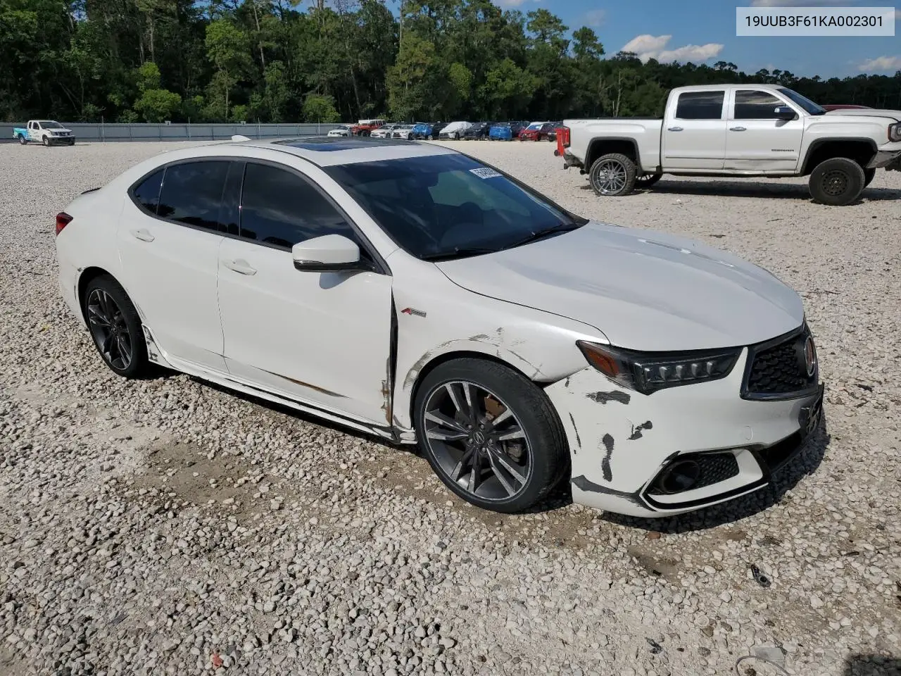2019 Acura Tlx Technology VIN: 19UUB3F61KA002301 Lot: 56480095