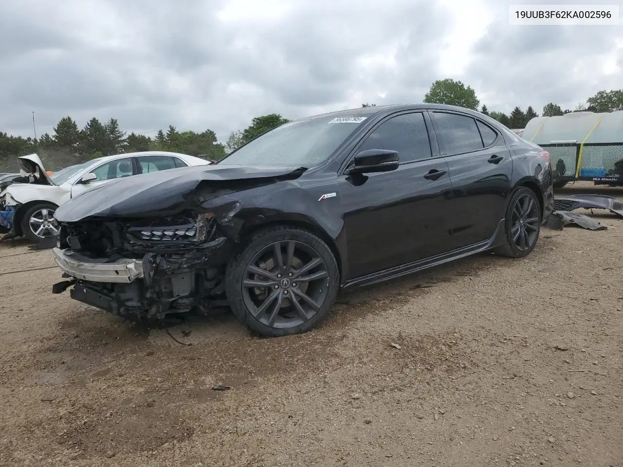 2019 Acura Tlx Technology VIN: 19UUB3F62KA002596 Lot: 56588795