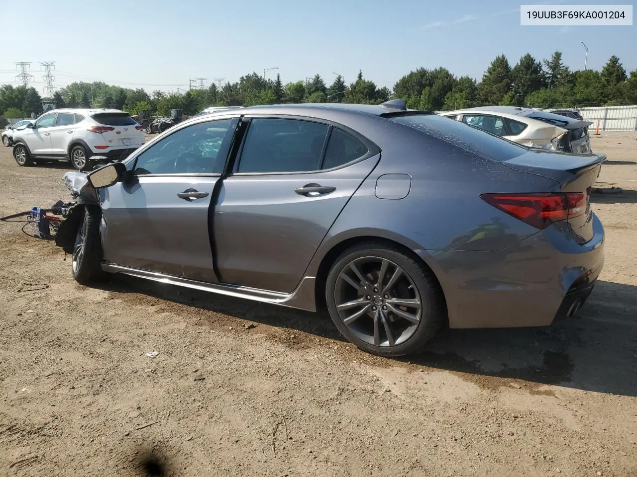 2019 Acura Tlx Technology VIN: 19UUB3F69KA001204 Lot: 60149455