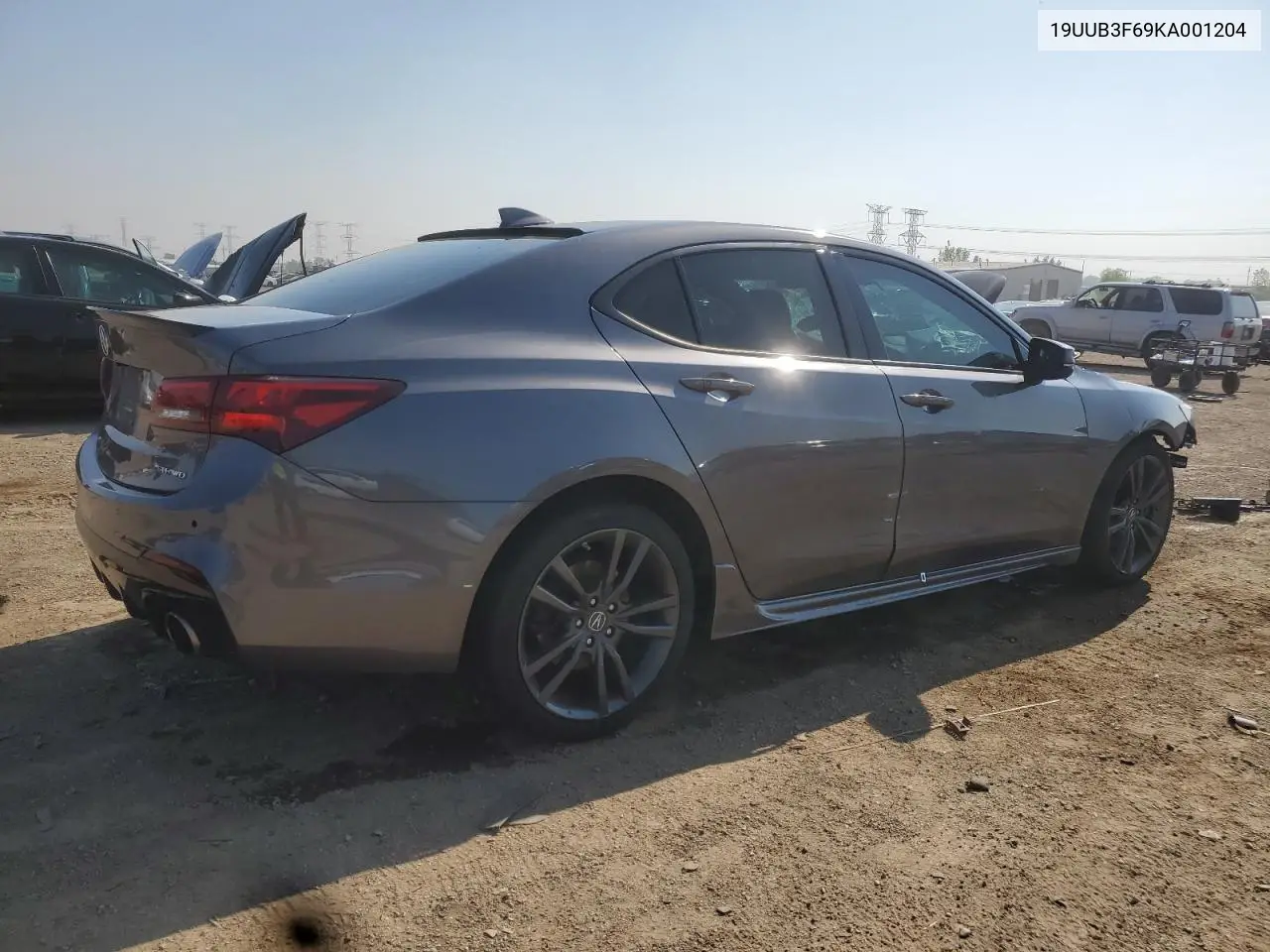 2019 Acura Tlx Technology VIN: 19UUB3F69KA001204 Lot: 60149455