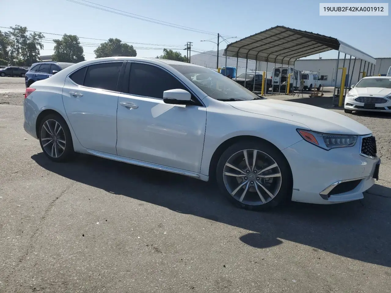 2019 Acura Tlx Technology VIN: 19UUB2F42KA001912 Lot: 61091705