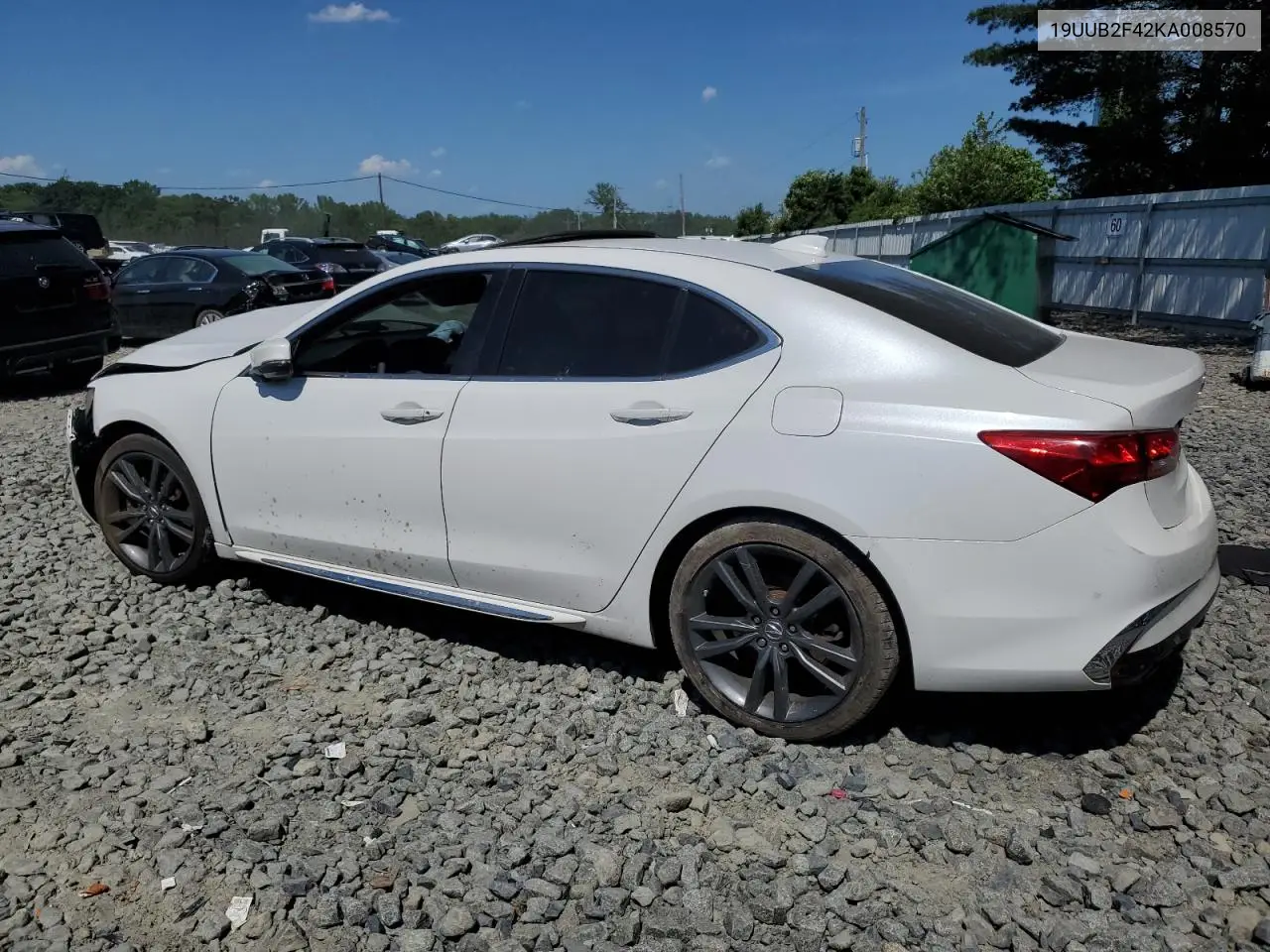 2019 Acura Tlx Technology VIN: 19UUB2F42KA008570 Lot: 61394555
