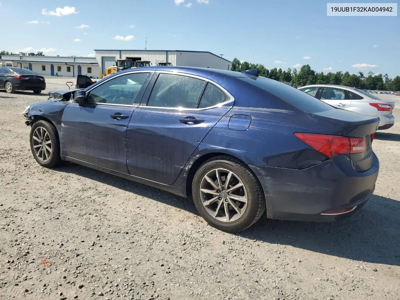 2019 Acura Tlx VIN: 19UUB1F32KA004942 Lot: 61718355