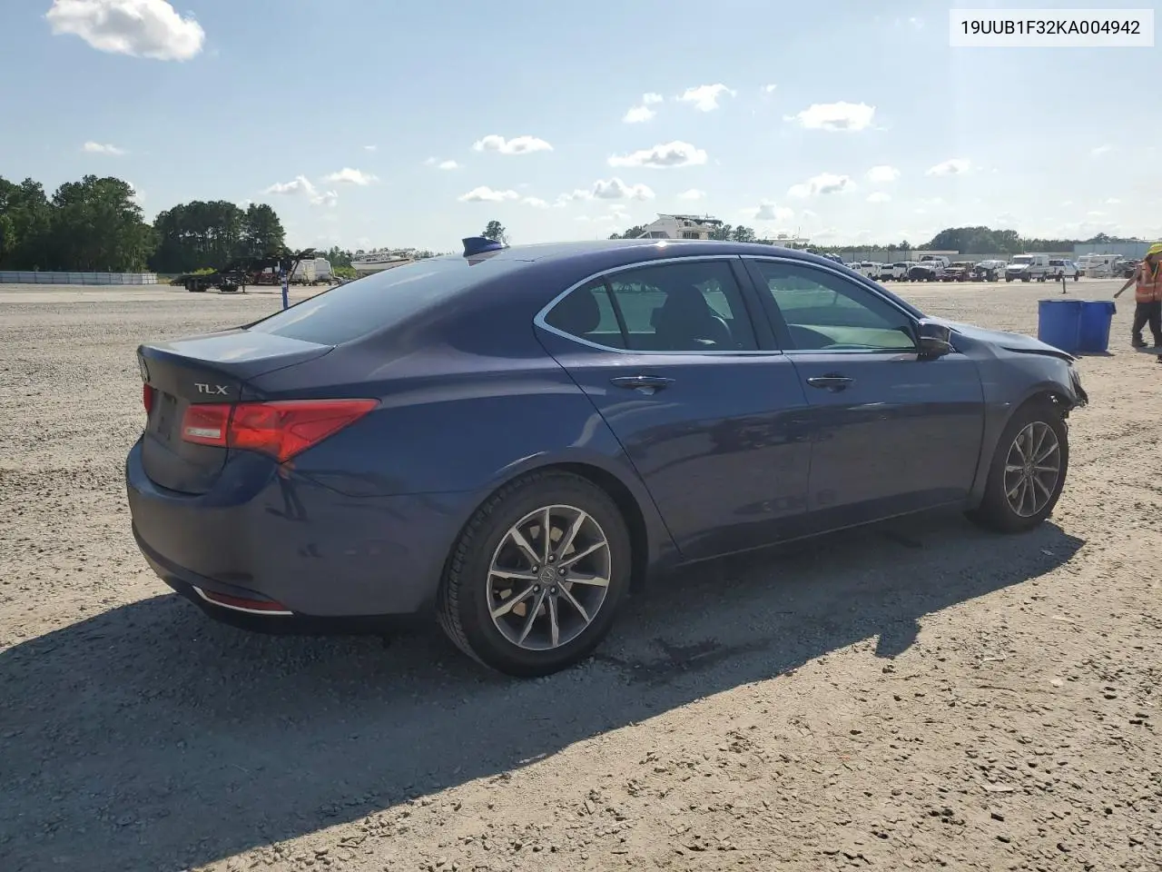 2019 Acura Tlx VIN: 19UUB1F32KA004942 Lot: 61718355