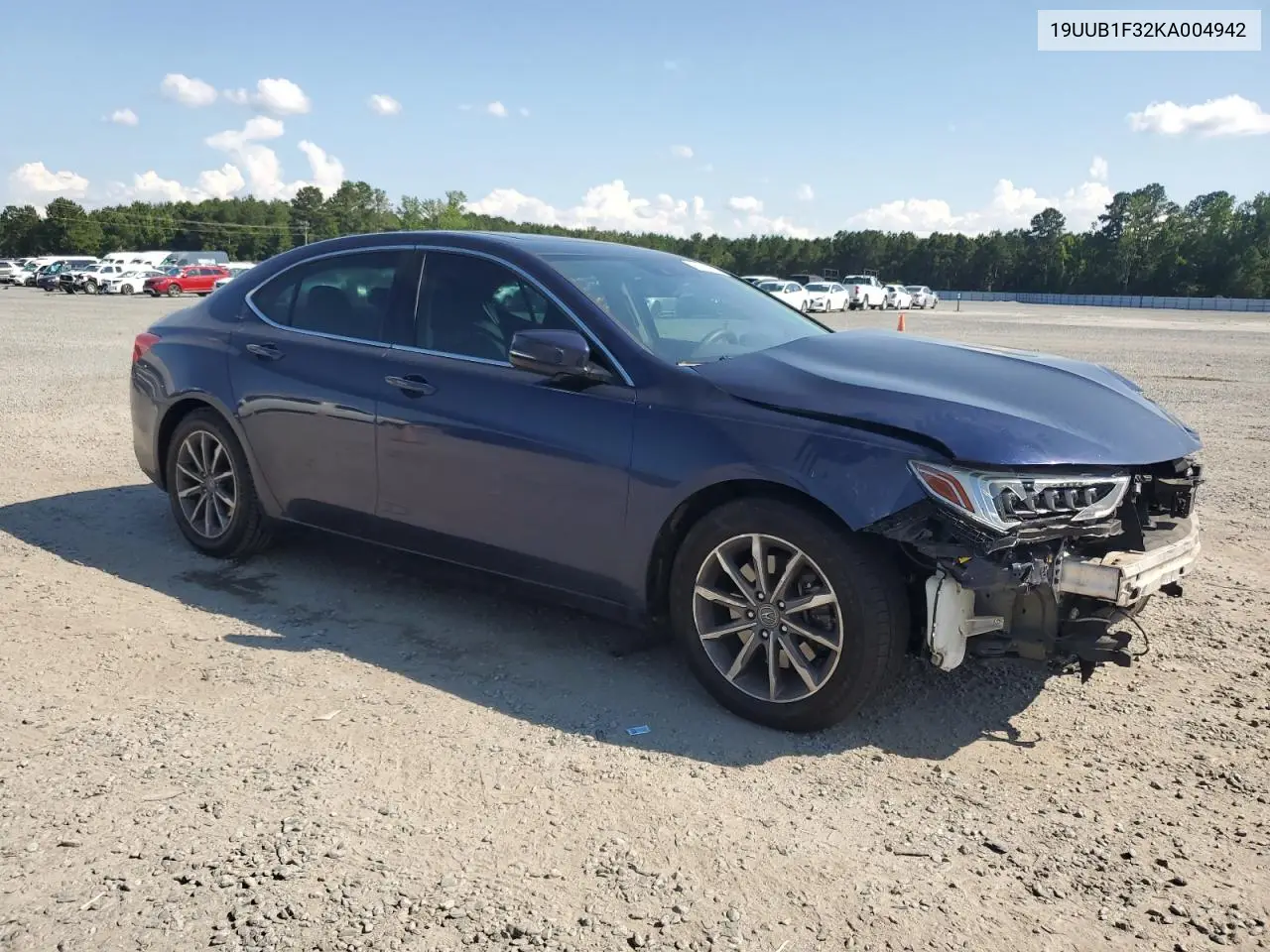 2019 Acura Tlx VIN: 19UUB1F32KA004942 Lot: 61718355