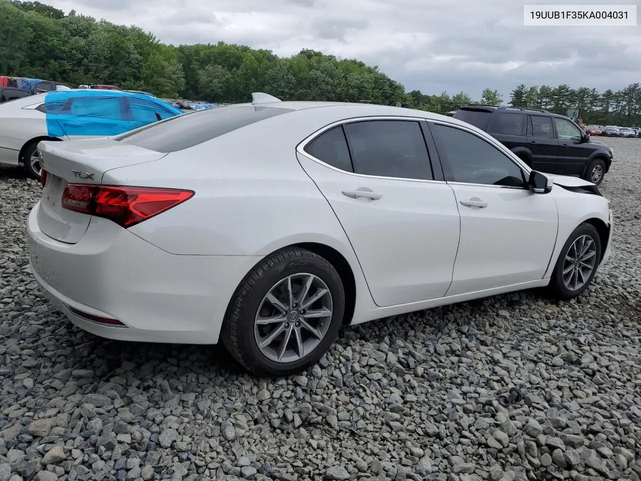 2019 Acura Tlx VIN: 19UUB1F35KA004031 Lot: 61805905