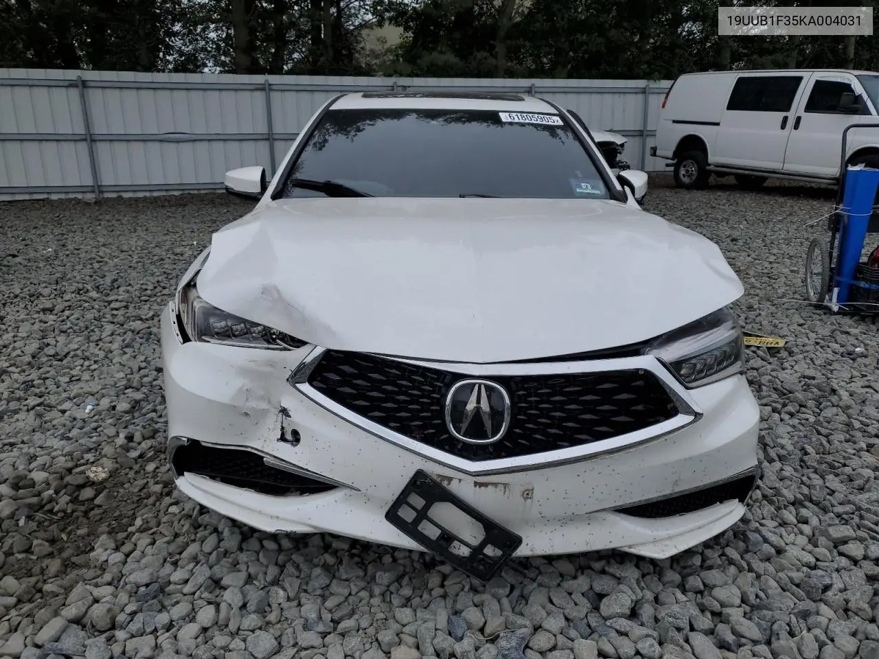 2019 Acura Tlx VIN: 19UUB1F35KA004031 Lot: 61805905