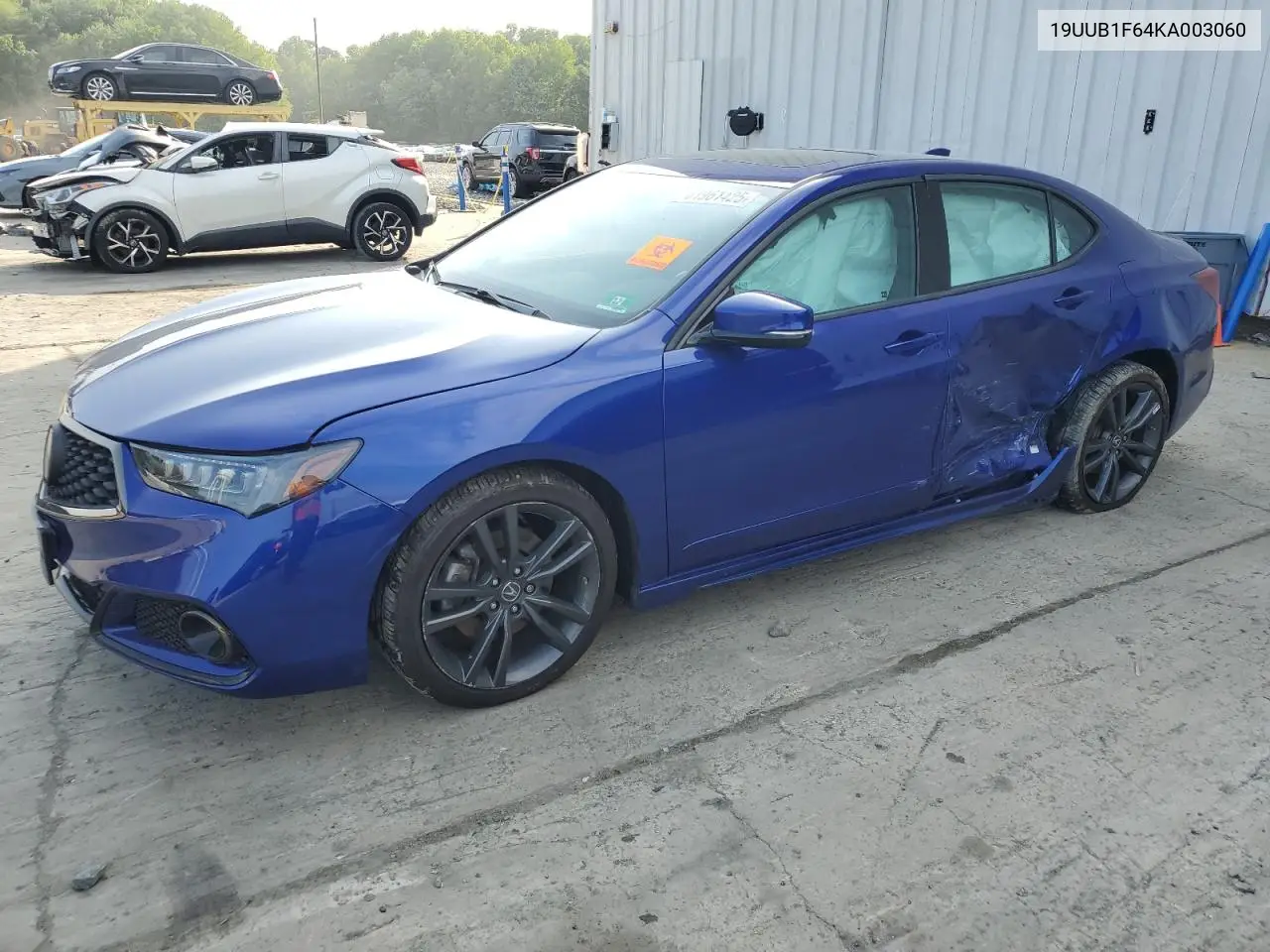 2019 Acura Tlx Technology VIN: 19UUB1F64KA003060 Lot: 61961425