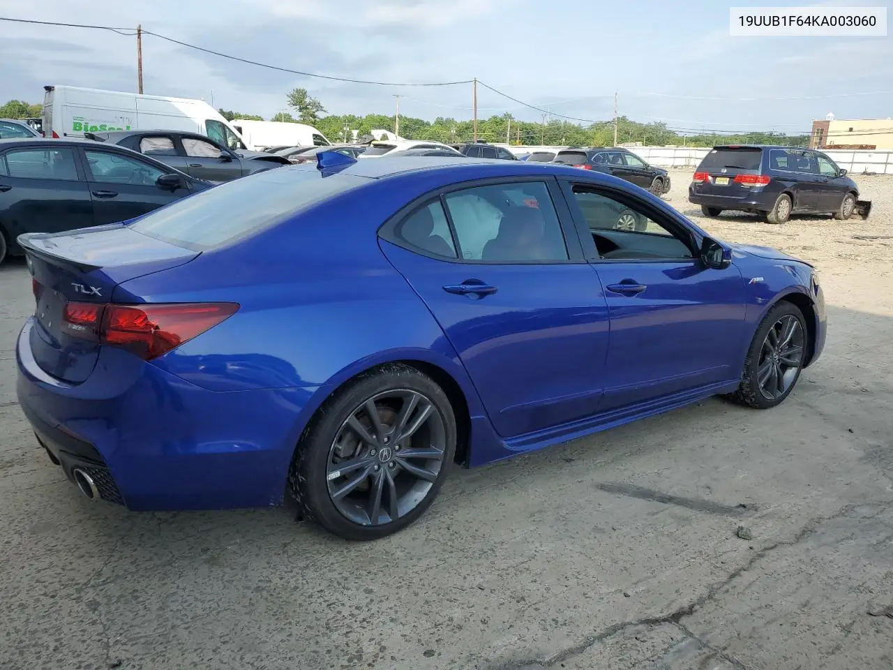 2019 Acura Tlx Technology VIN: 19UUB1F64KA003060 Lot: 61961425