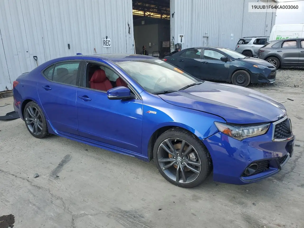 2019 Acura Tlx Technology VIN: 19UUB1F64KA003060 Lot: 61961425