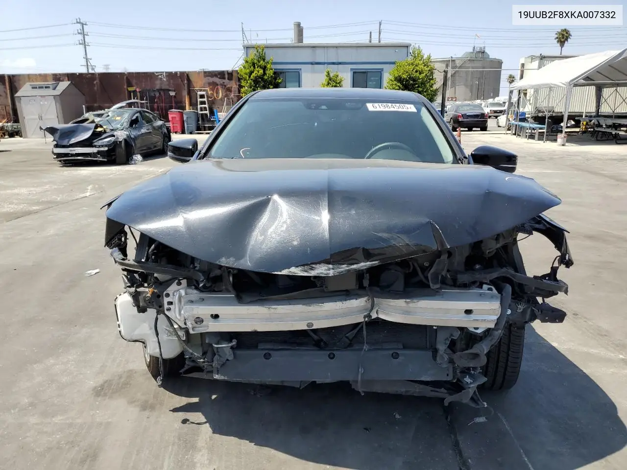 2019 Acura Tlx Advance VIN: 19UUB2F8XKA007332 Lot: 61984505
