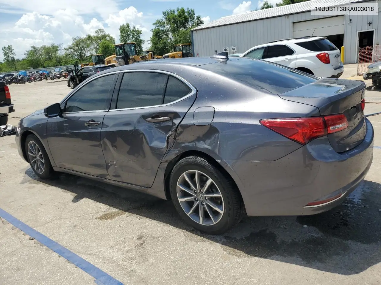 2019 Acura Tlx VIN: 19UUB1F38KA003018 Lot: 62109085