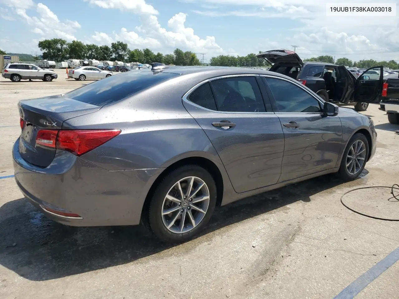 2019 Acura Tlx VIN: 19UUB1F38KA003018 Lot: 62109085