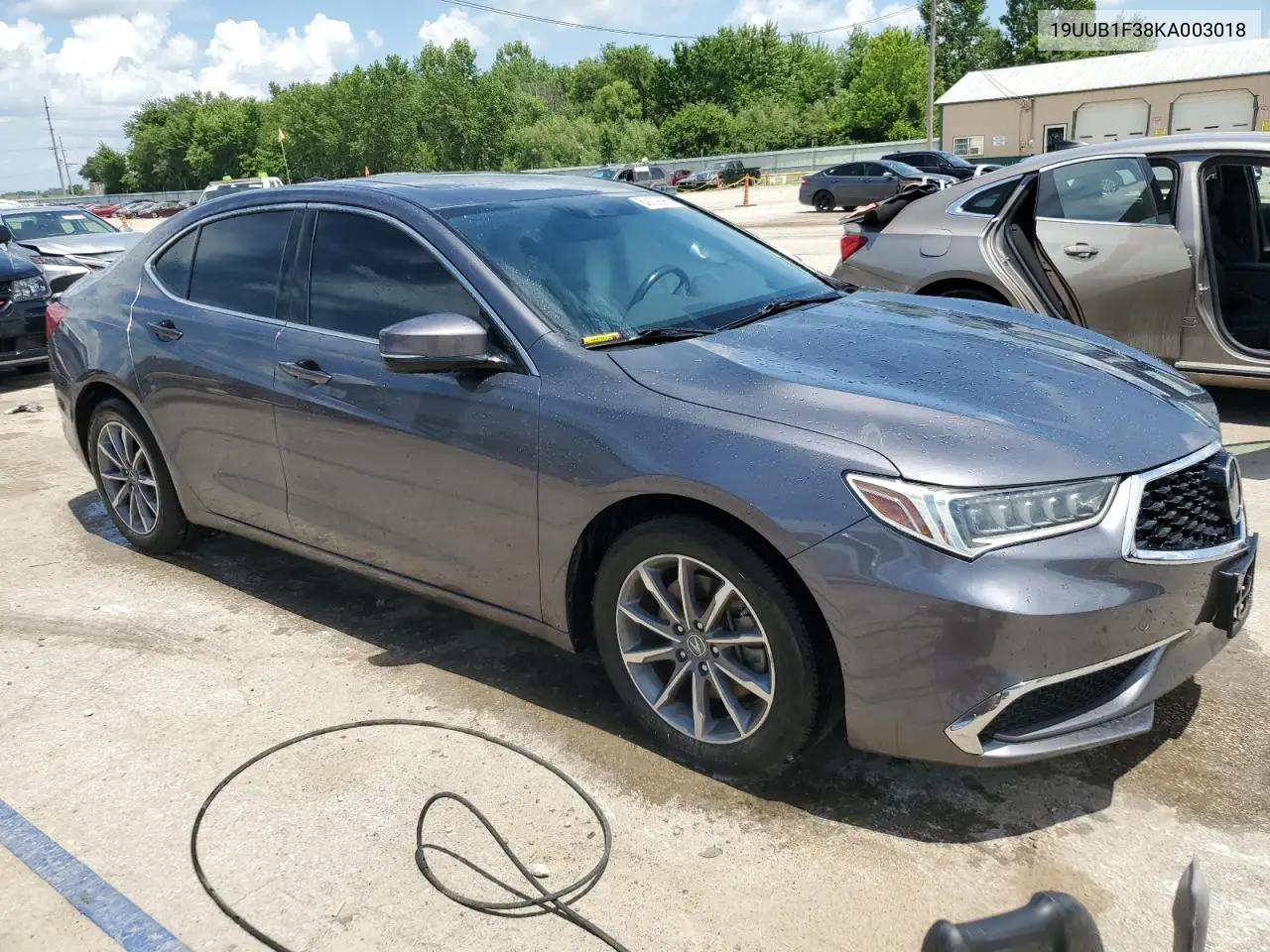 2019 Acura Tlx VIN: 19UUB1F38KA003018 Lot: 62109085