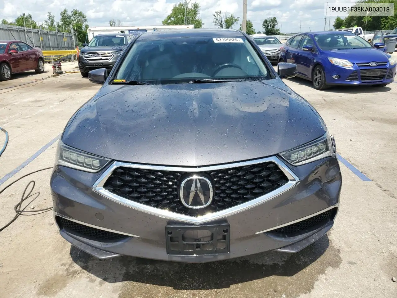 2019 Acura Tlx VIN: 19UUB1F38KA003018 Lot: 62109085
