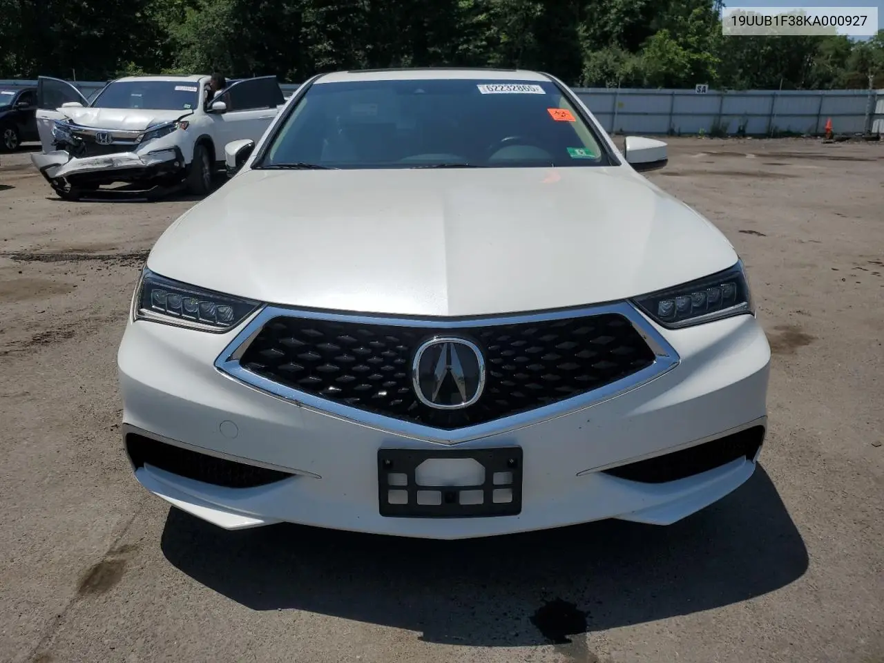 2019 Acura Tlx VIN: 19UUB1F38KA000927 Lot: 62232865