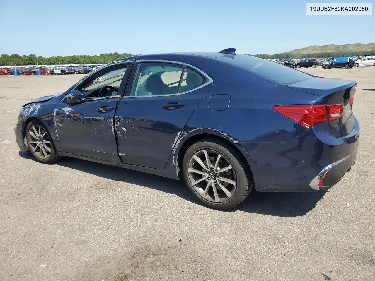 2019 Acura Tlx VIN: 19UUB2F30KA002080 Lot: 62306485