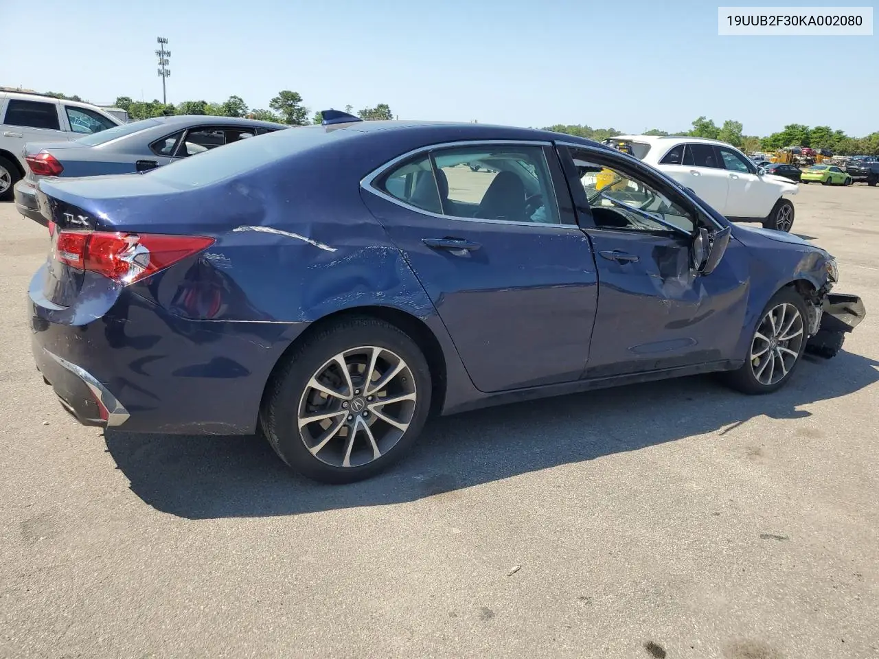 2019 Acura Tlx VIN: 19UUB2F30KA002080 Lot: 62306485