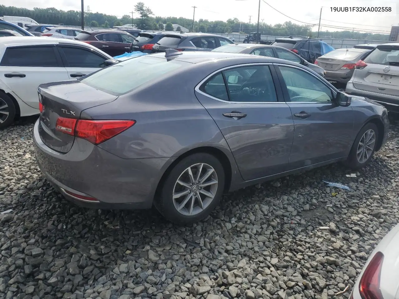 2019 Acura Tlx VIN: 19UUB1F32KA002558 Lot: 62399465