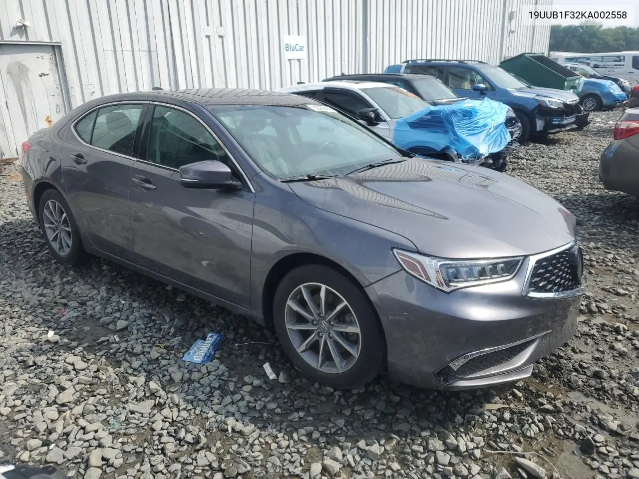 2019 Acura Tlx VIN: 19UUB1F32KA002558 Lot: 62399465