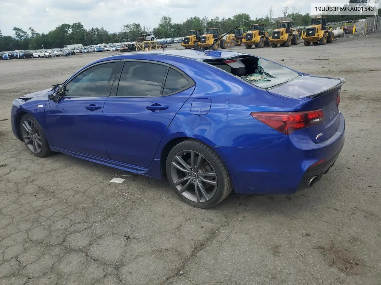 2019 Acura Tlx Technology VIN: 19UUB3F69KA001543 Lot: 62479905
