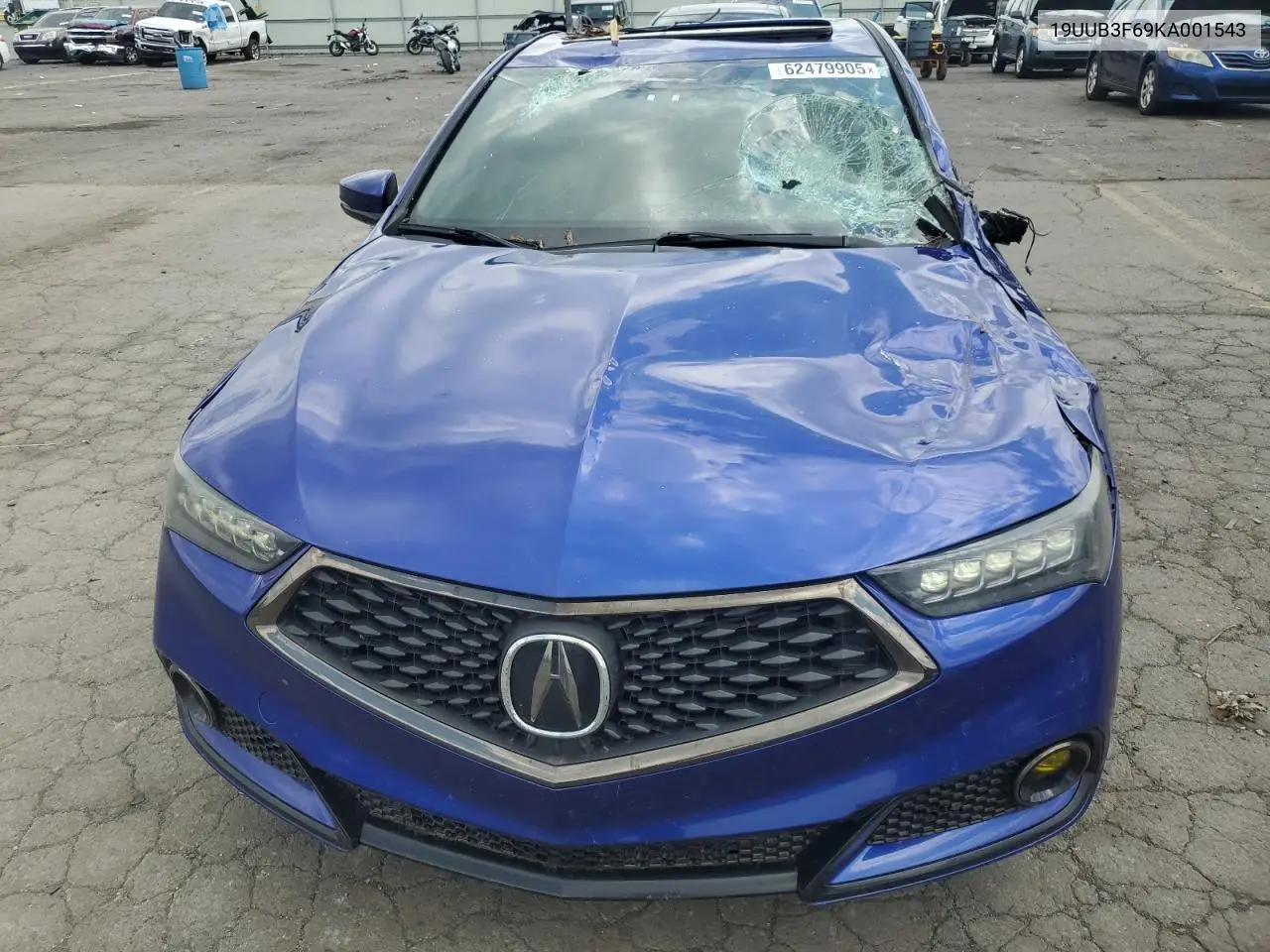 2019 Acura Tlx Technology VIN: 19UUB3F69KA001543 Lot: 62479905