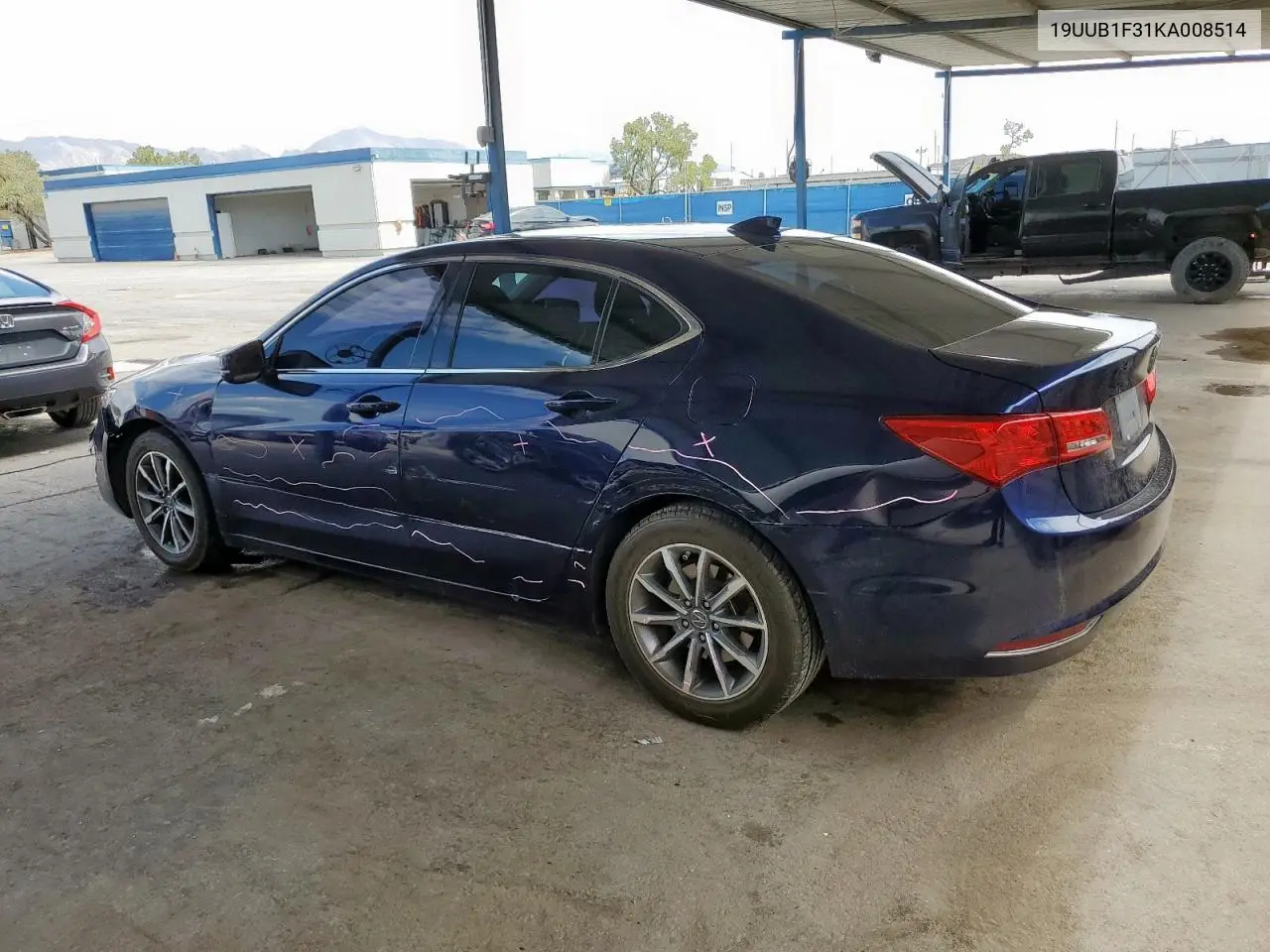 2019 Acura Tlx VIN: 19UUB1F31KA008514 Lot: 62570195