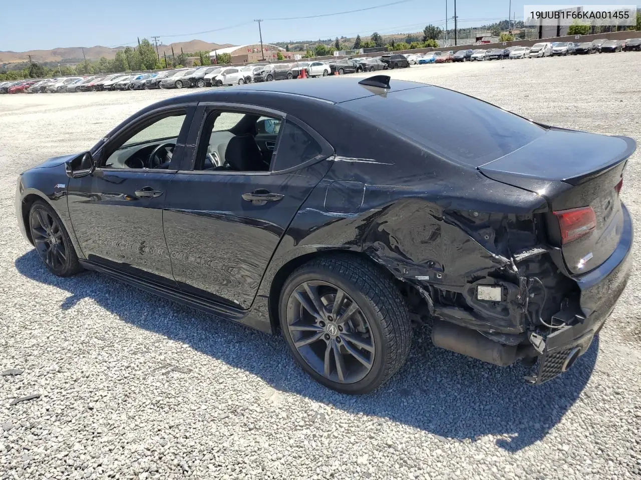 2019 Acura Tlx Technology VIN: 19UUB1F66KA001455 Lot: 62712005