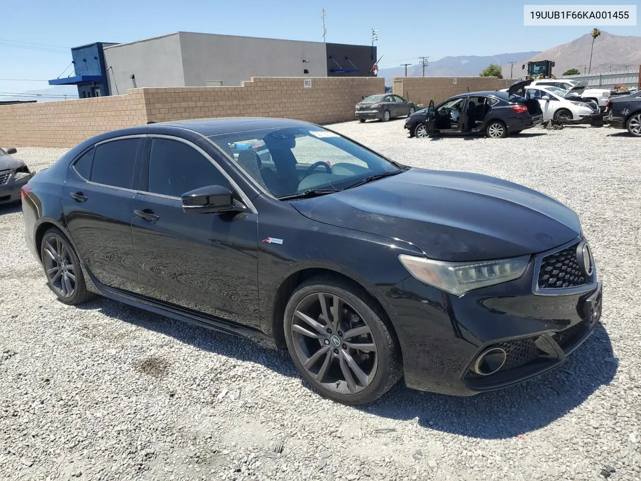 2019 Acura Tlx Technology VIN: 19UUB1F66KA001455 Lot: 62712005