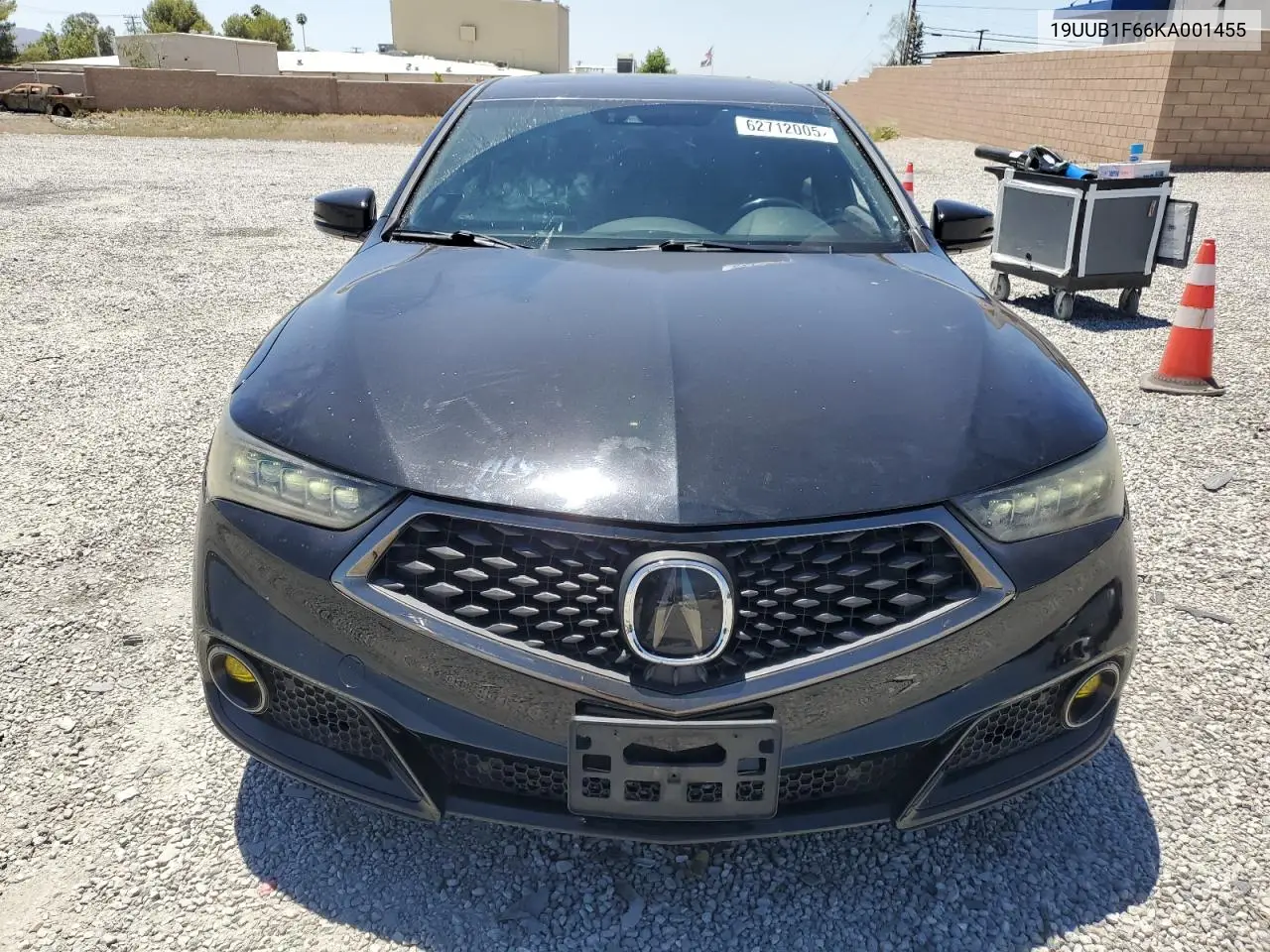 2019 Acura Tlx Technology VIN: 19UUB1F66KA001455 Lot: 62712005