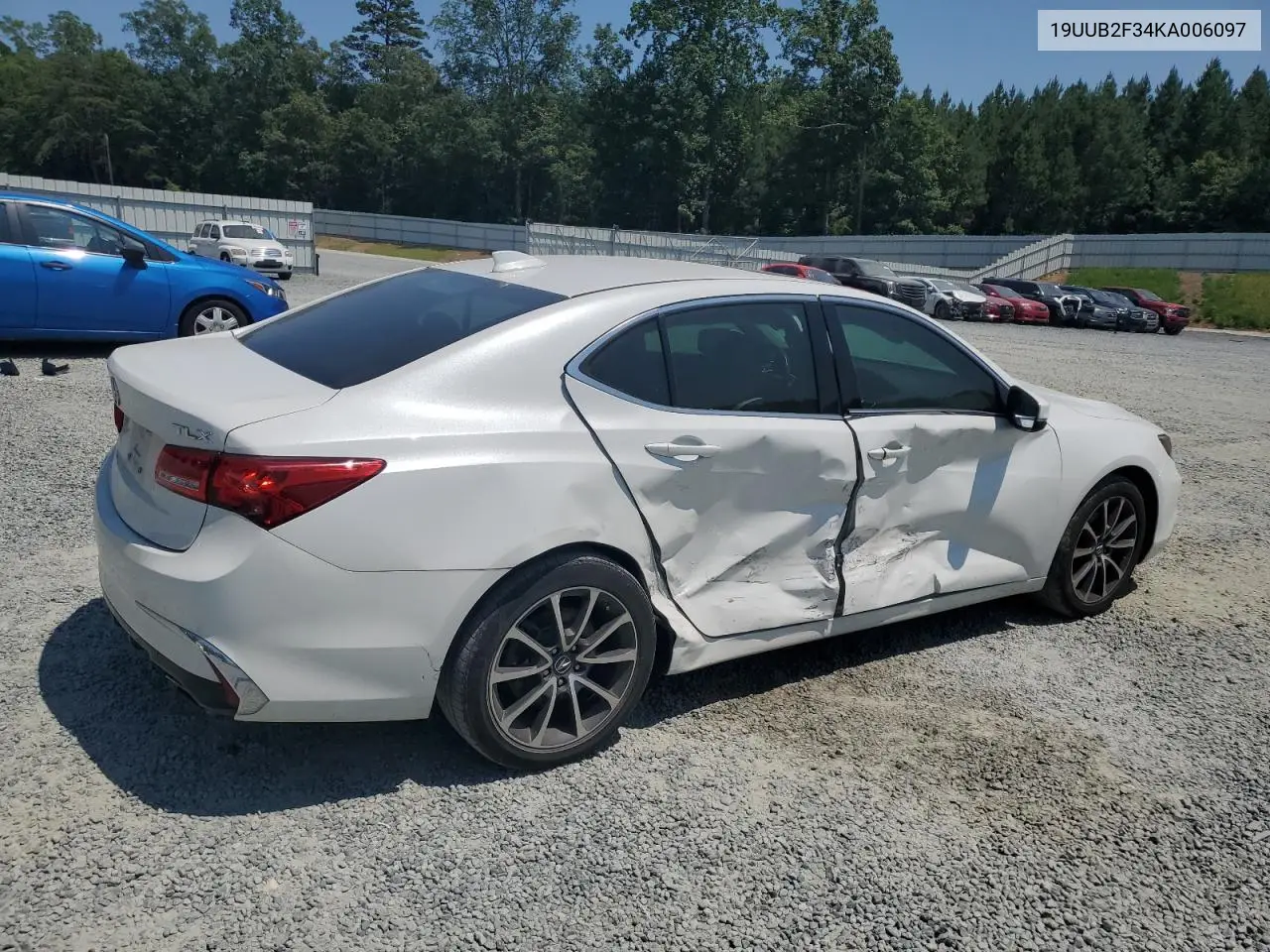 2019 Acura Tlx VIN: 19UUB2F34KA006097 Lot: 62745115