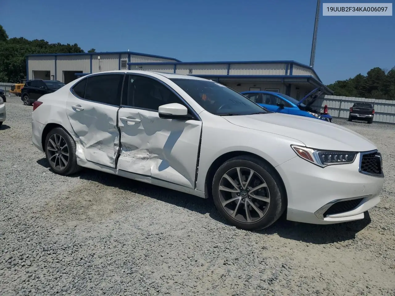 2019 Acura Tlx VIN: 19UUB2F34KA006097 Lot: 62745115