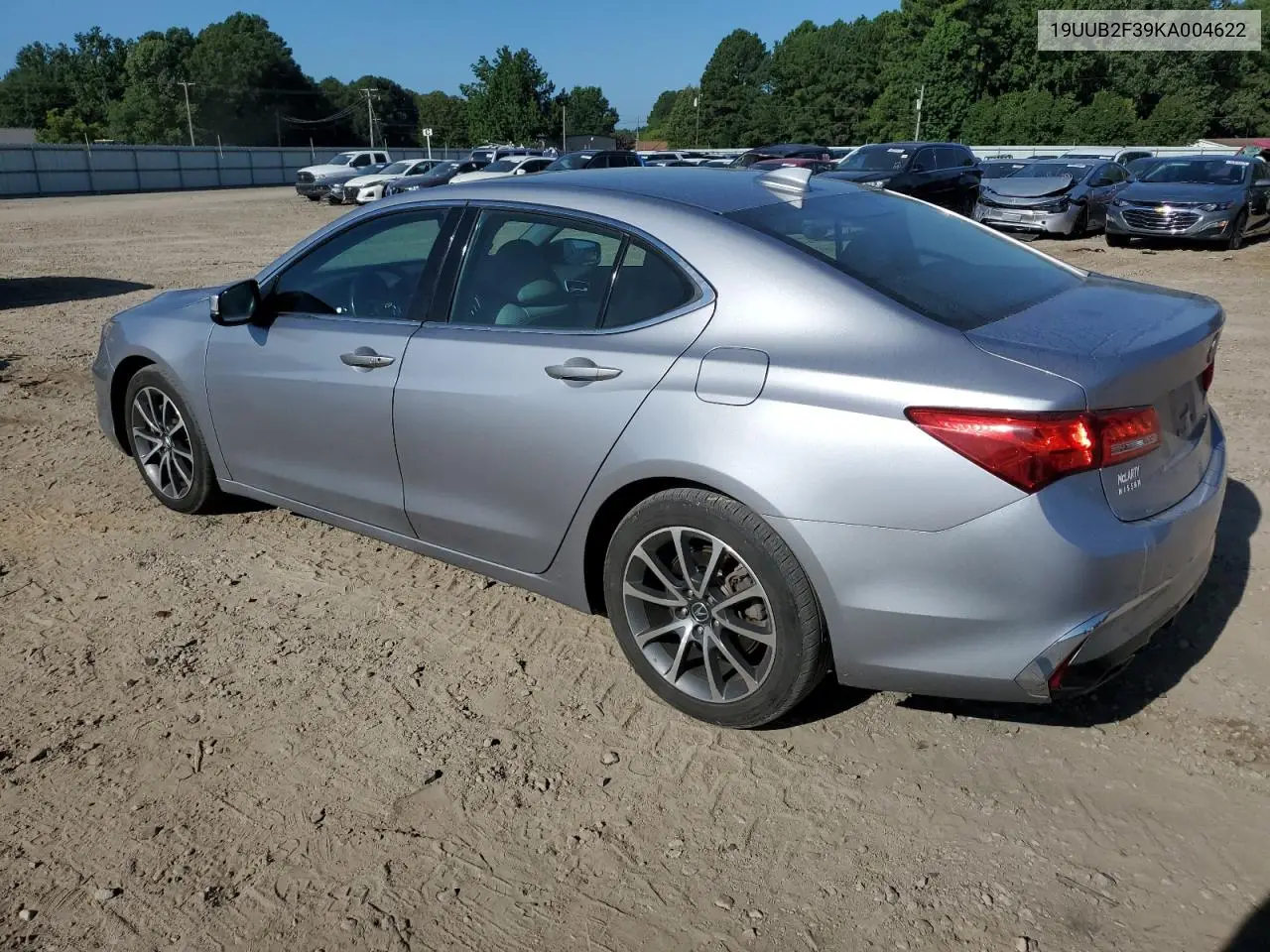 2019 Acura Tlx VIN: 19UUB2F39KA004622 Lot: 64521095