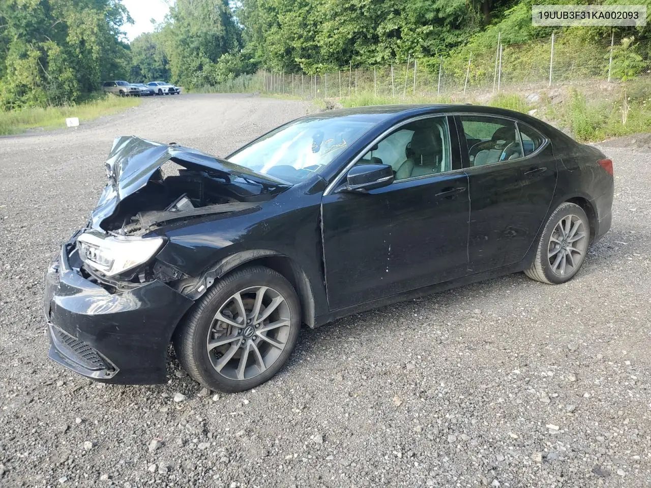2019 Acura Tlx VIN: 19UUB3F31KA002093 Lot: 64876755