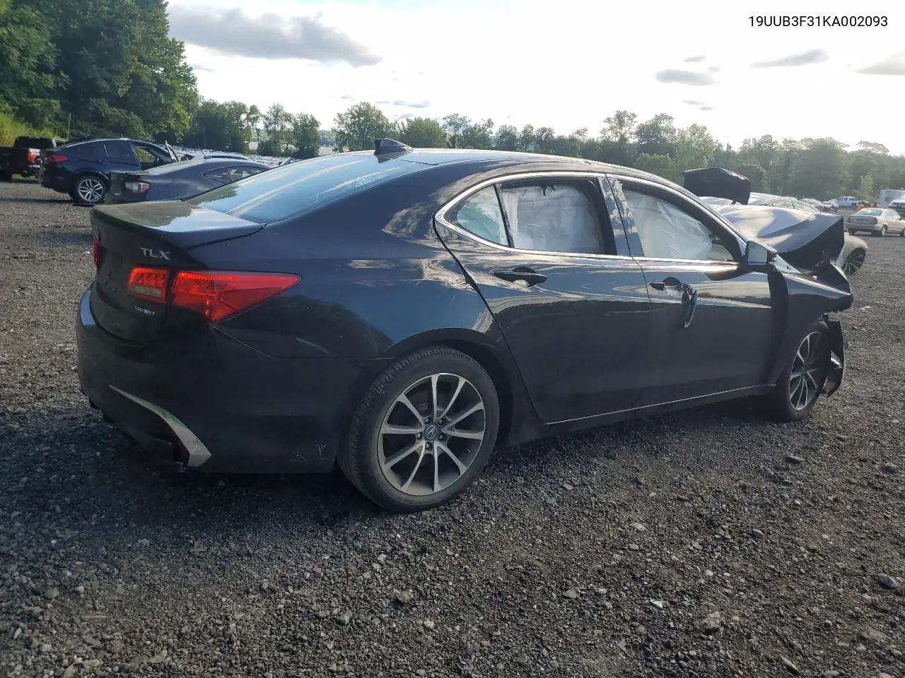 2019 Acura Tlx VIN: 19UUB3F31KA002093 Lot: 64876755