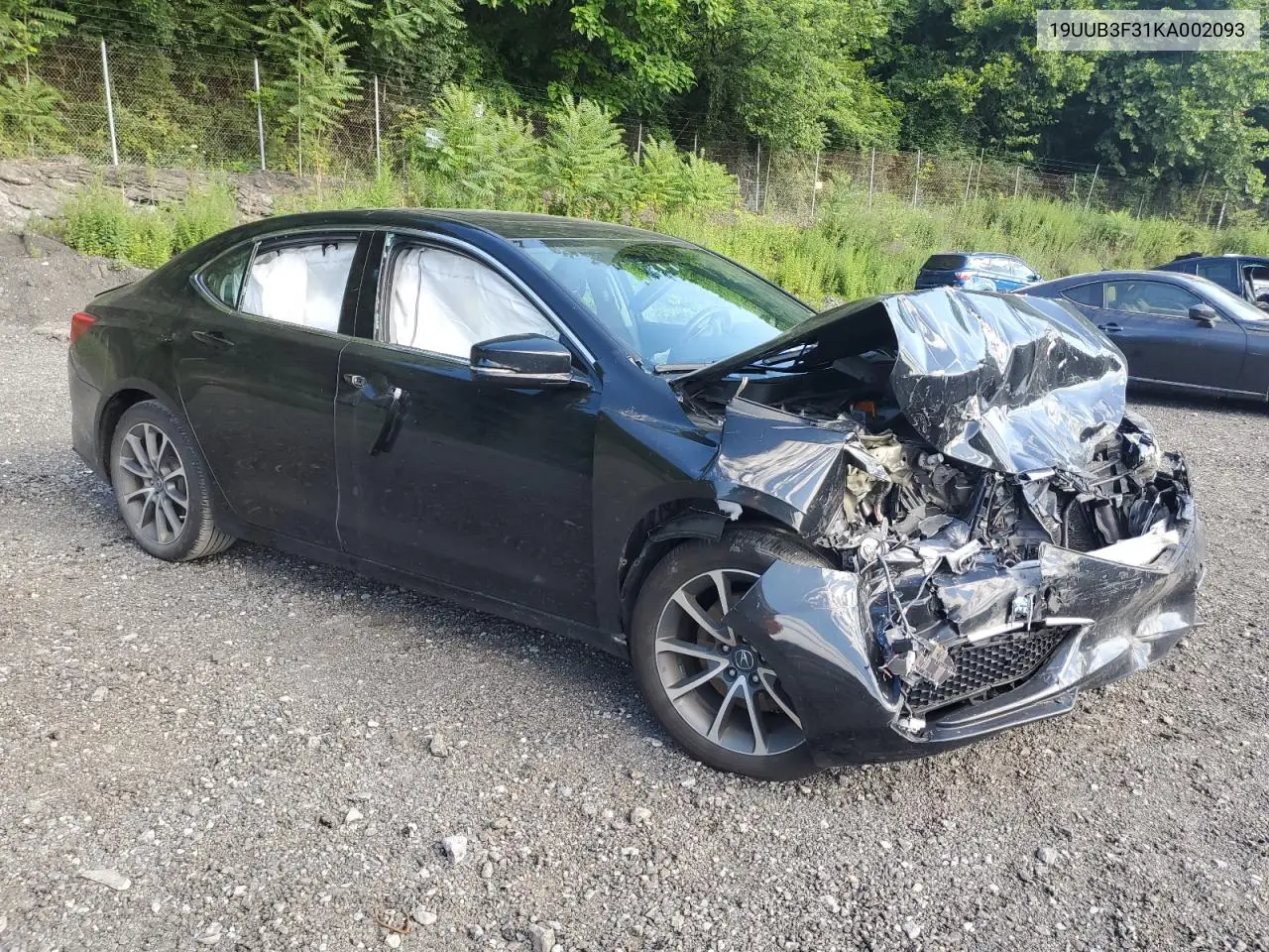 2019 Acura Tlx VIN: 19UUB3F31KA002093 Lot: 64876755