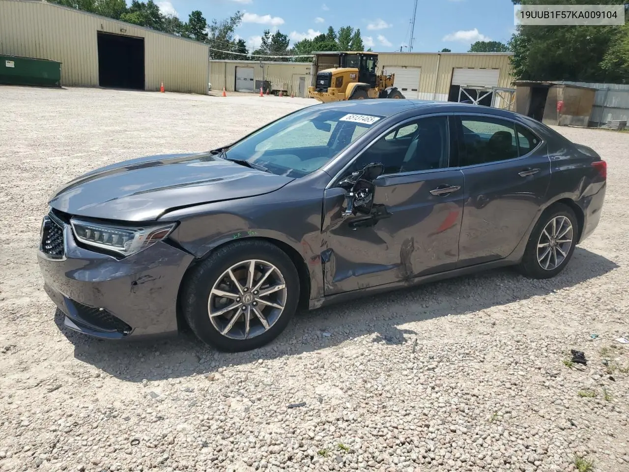 2019 Acura Tlx Technology VIN: 19UUB1F57KA009104 Lot: 65131465