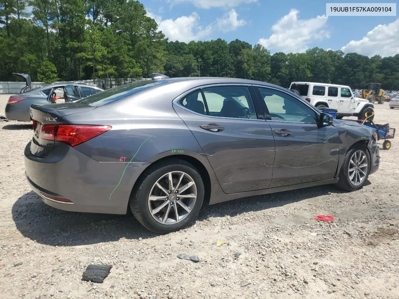 2019 Acura Tlx Technology VIN: 19UUB1F57KA009104 Lot: 65131465