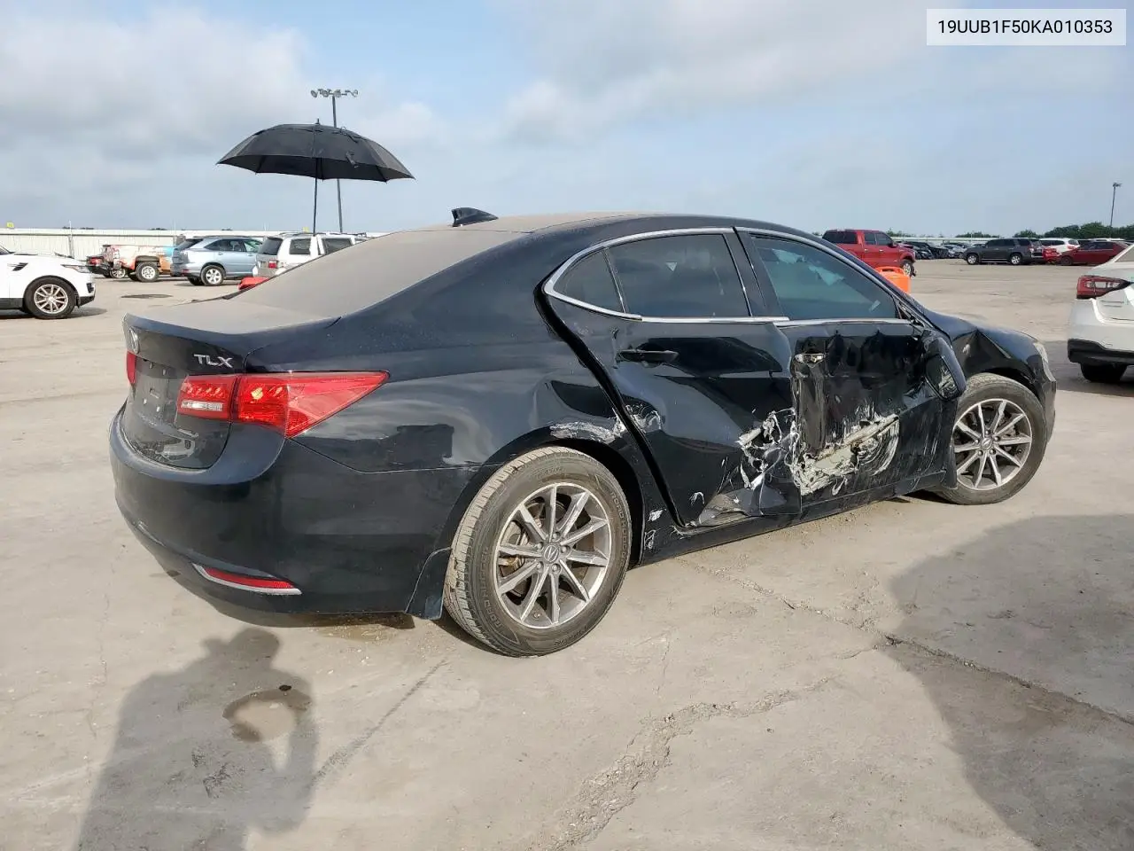 2019 Acura Tlx Technology VIN: 19UUB1F50KA010353 Lot: 65192355