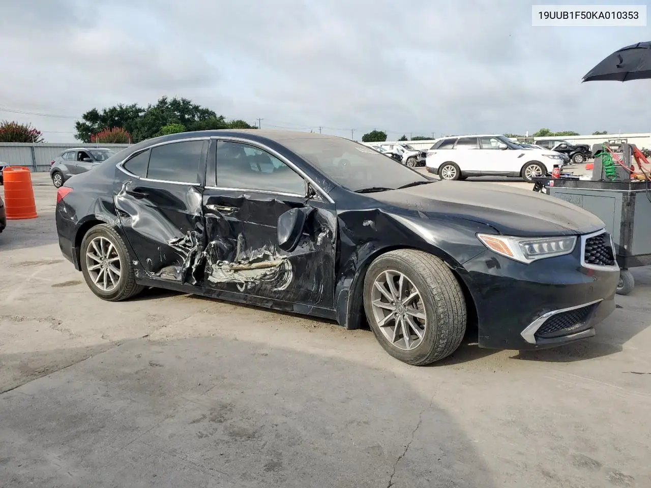 2019 Acura Tlx Technology VIN: 19UUB1F50KA010353 Lot: 65192355