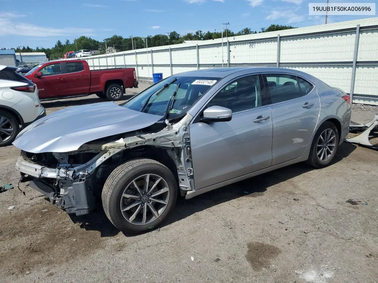 2019 Acura Tlx Technology VIN: 19UUB1F50KA006996 Lot: 65332145