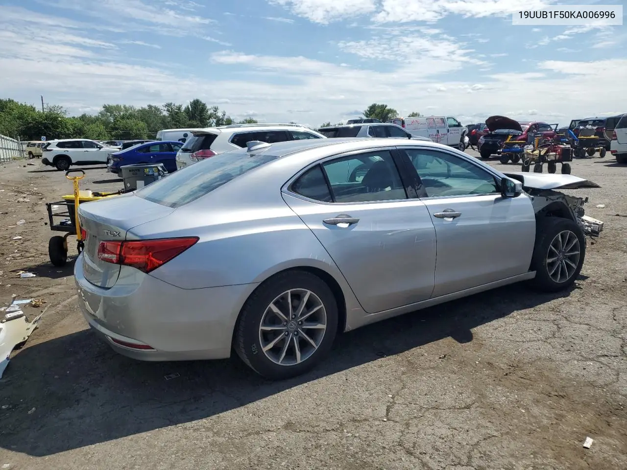 2019 Acura Tlx Technology VIN: 19UUB1F50KA006996 Lot: 65332145