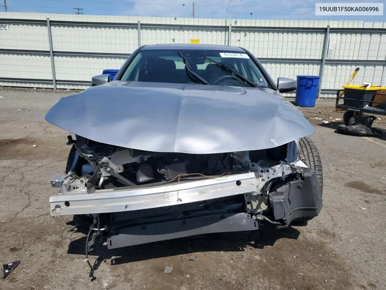 2019 Acura Tlx Technology VIN: 19UUB1F50KA006996 Lot: 65332145