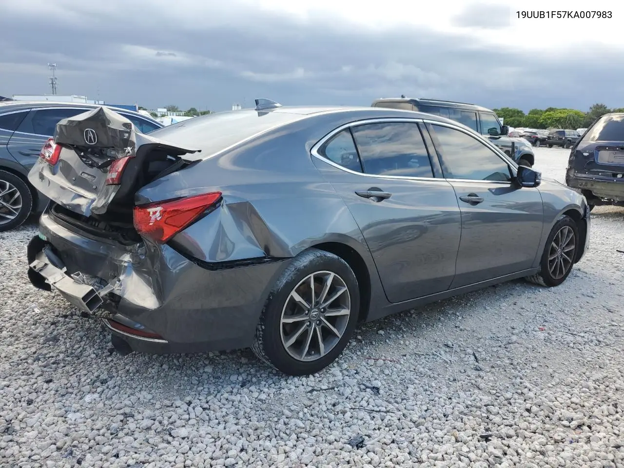 2019 Acura Tlx Technology VIN: 19UUB1F57KA007983 Lot: 65937025