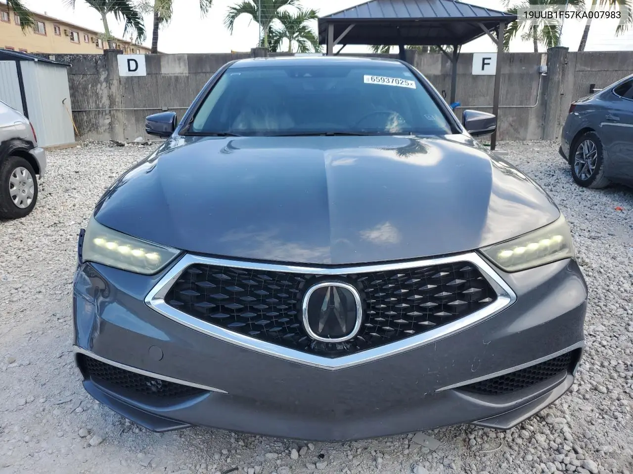2019 Acura Tlx Technology VIN: 19UUB1F57KA007983 Lot: 65937025
