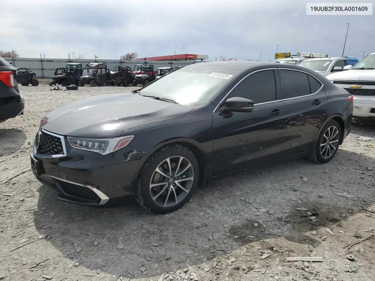 2020 Acura Tlx VIN: 19UUB2F30LA001609 Lot: 51452325