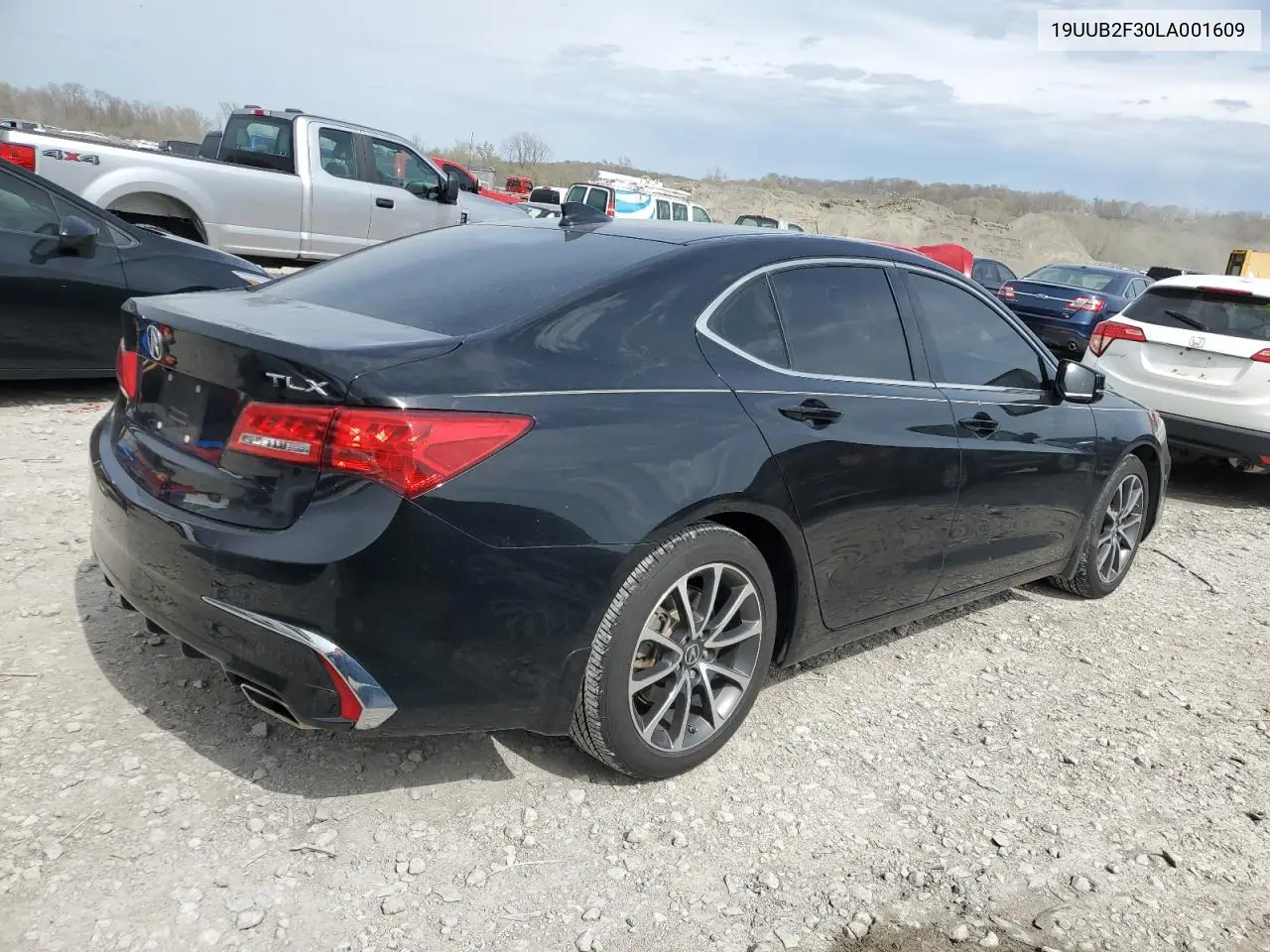 2020 Acura Tlx VIN: 19UUB2F30LA001609 Lot: 51452325